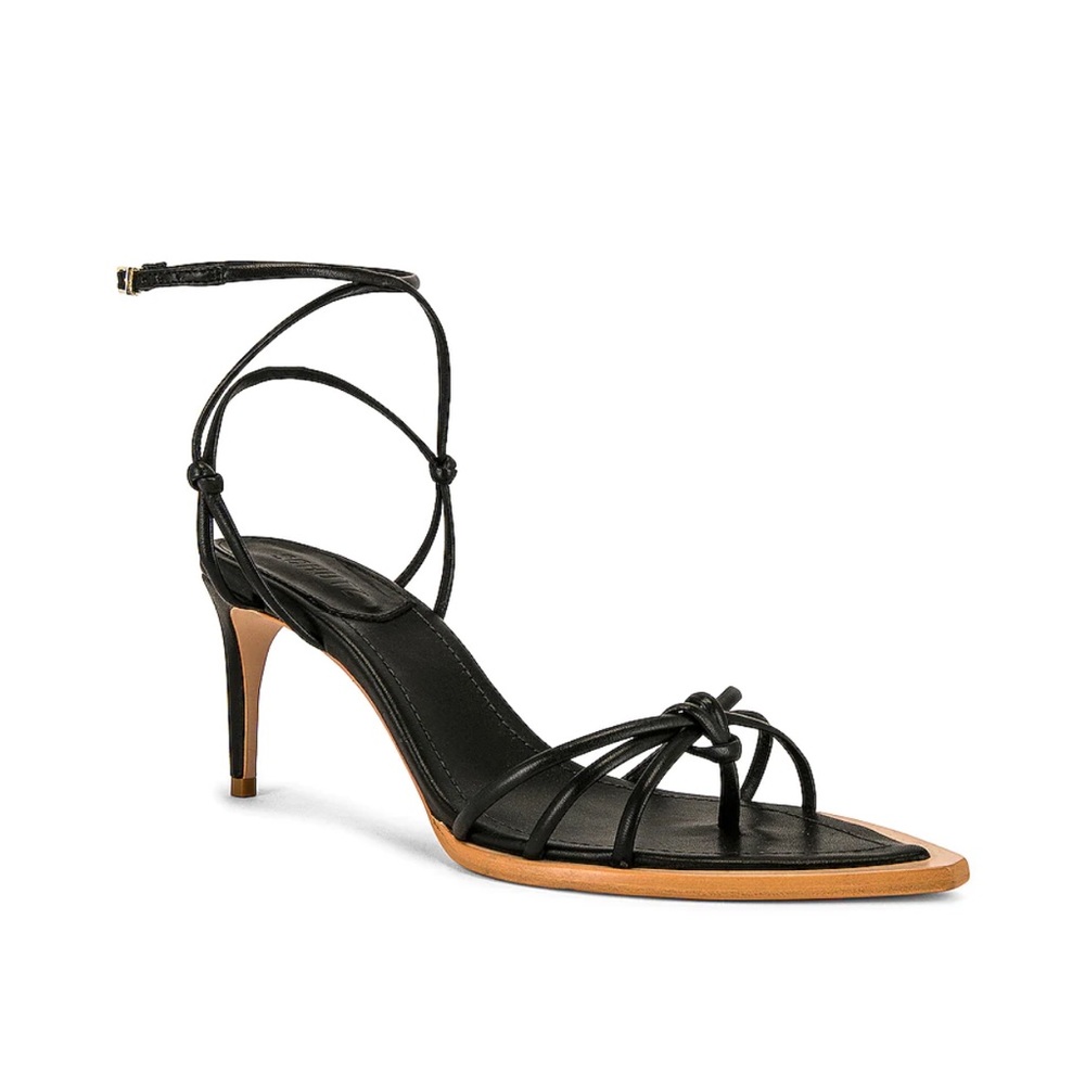 Abby Mid Heel - Schutz - Never Worn Black Strappy Heels